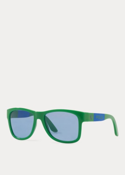 Gafas De Sol Polo Ralph Lauren Hombre Verdes Claro - Color-Blocked - MZBNT9052